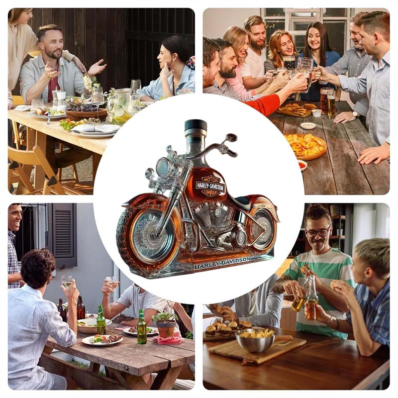 MotoFlaska™ – Rå design möter klassisk whiskytradition.