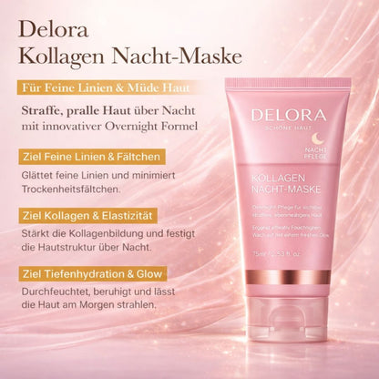 Delora Glow Nacht-Maske