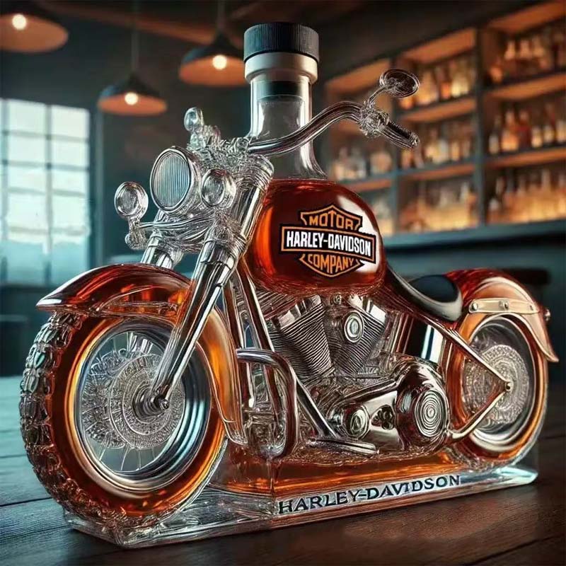 MotoFlaska™ – Rå design möter klassisk whiskytradition.